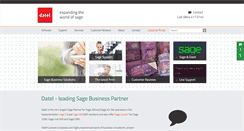 Desktop Screenshot of datelgroup.com
